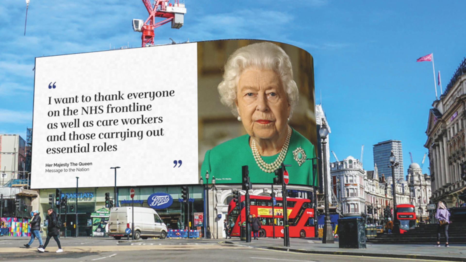 The Queen’s Message to the Nation