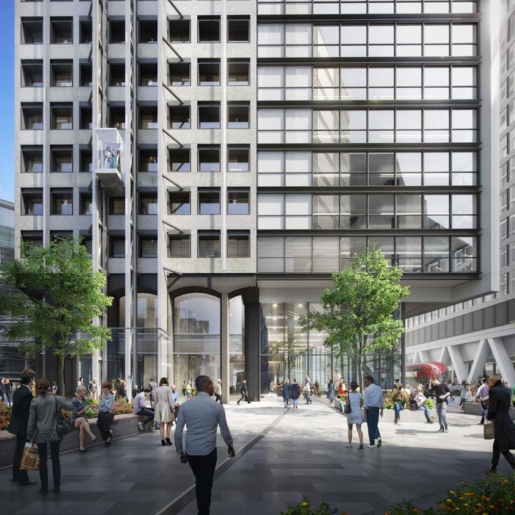 Landsec's planned transformation of Portland House