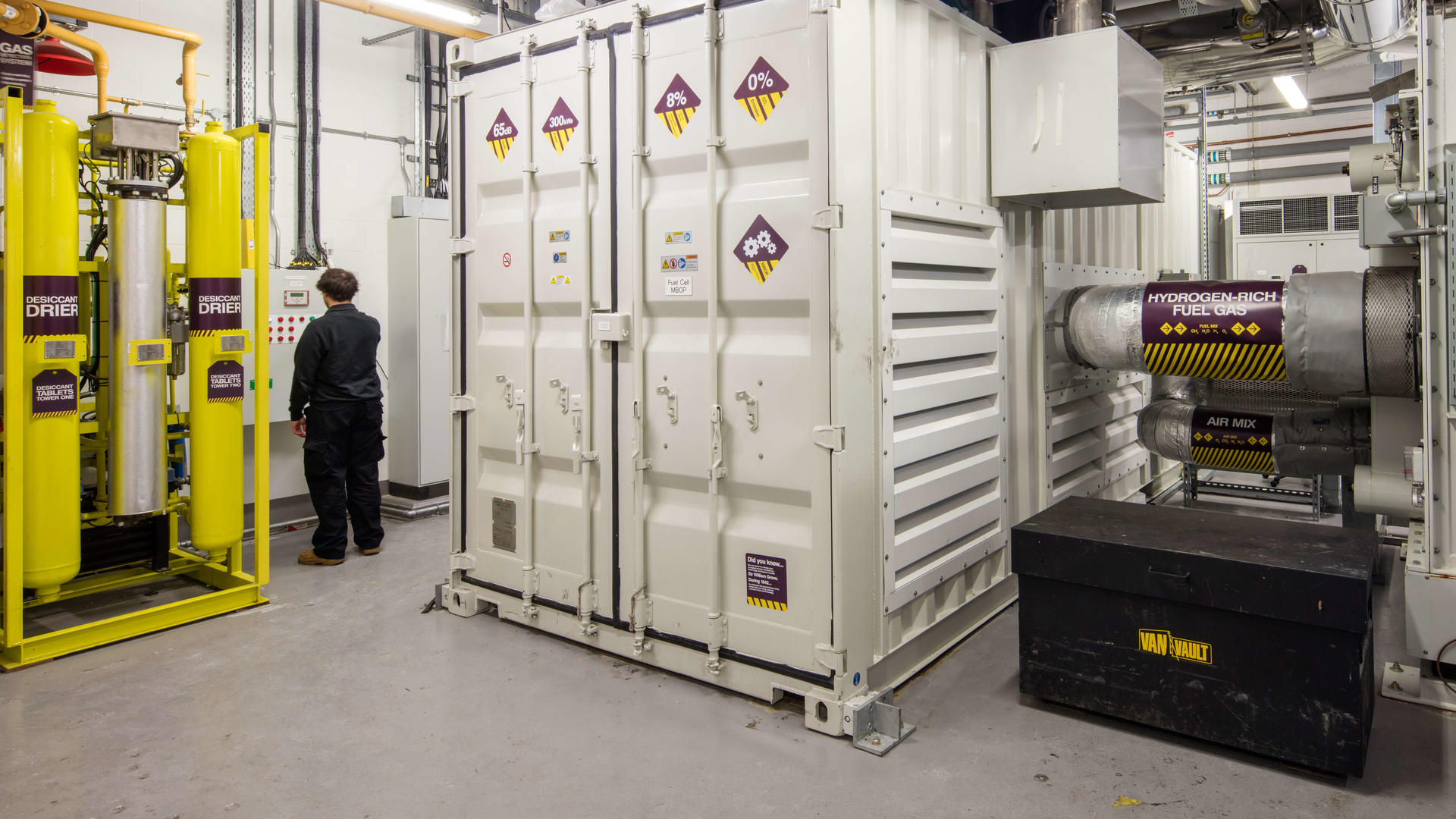The first hydrogen fuel cell in the City of London 20 Fenchurch Street, EC3