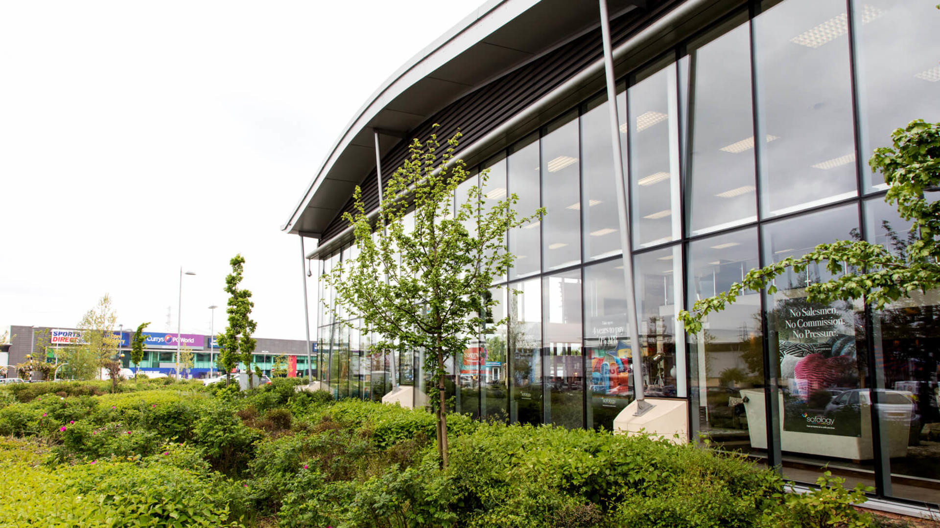 Lakeside retail park
