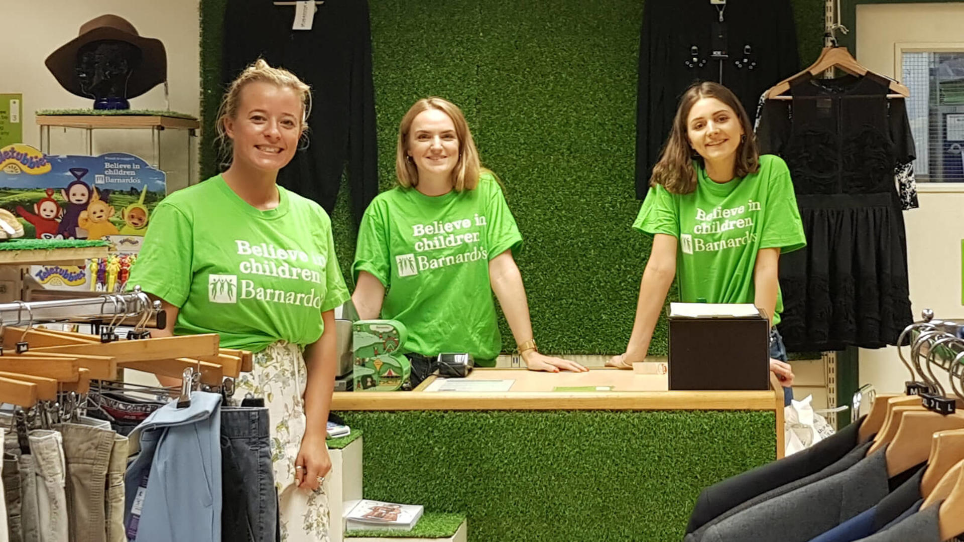 Our Retail Consumer team took over a Barnardo’s store for the day Barnardos