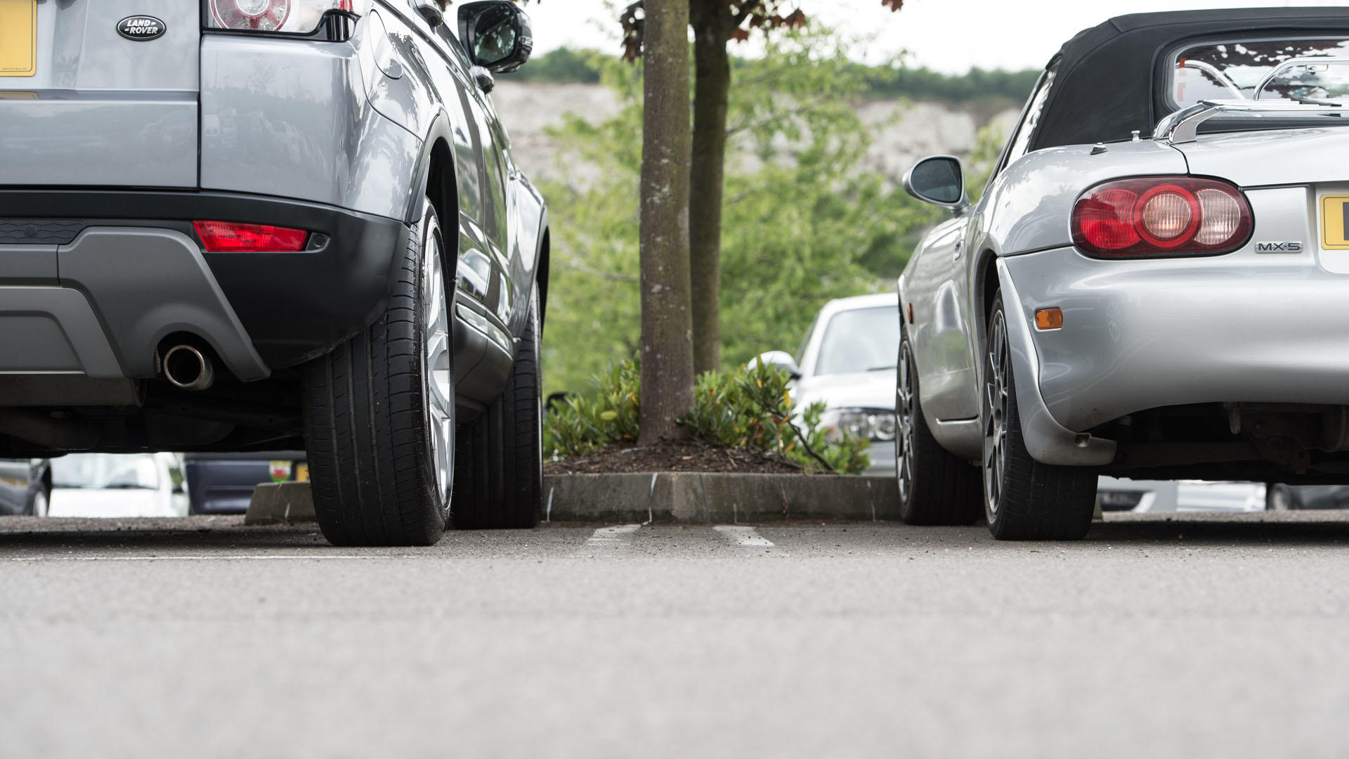 There are 13,000 free car parking spaces that are 25% wider than a standard size Bluewater carpark