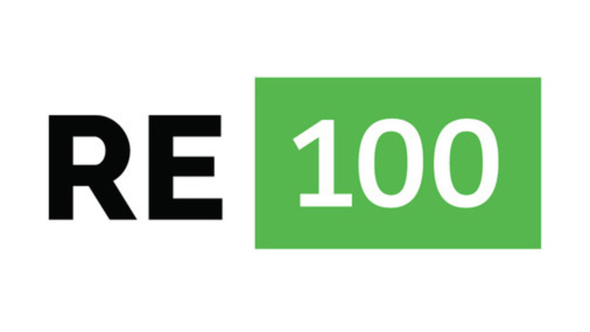 RE100 logo